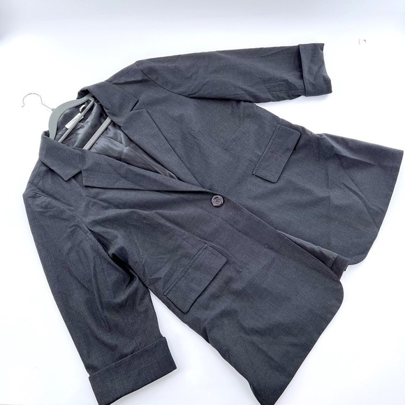 Susan Graver Jacket Blazer Womens Size L 3/4 sleeve - Picture 10 of 13